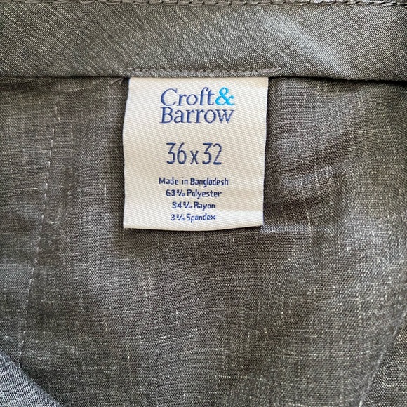 36x32 Croft & Barrow Men’s Dress Slacks - Picture 5 of 5